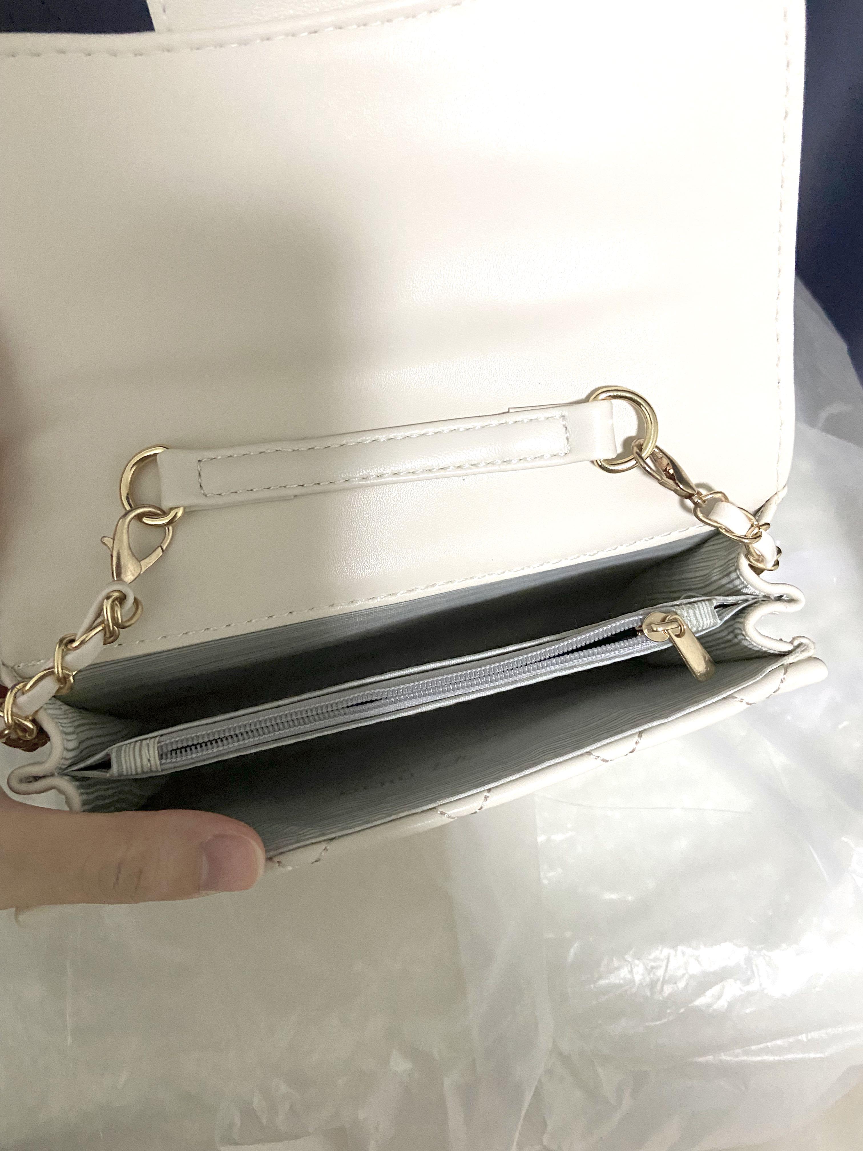 Brand new Sling Bag in Pearl white colour Women s Fashion Bags