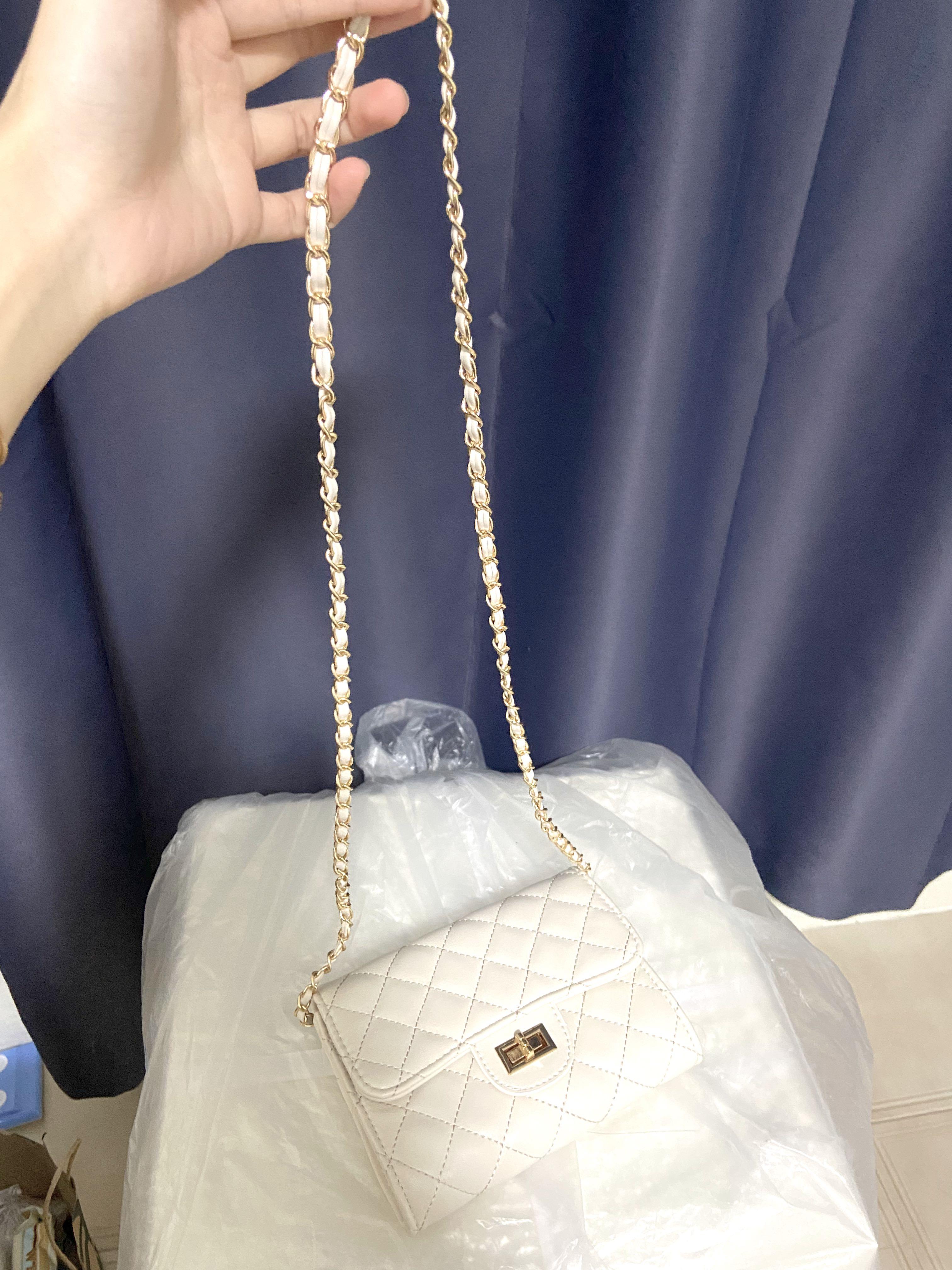 White colour sling bag sale