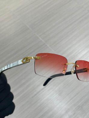 Red tint cartier glasses on sale
