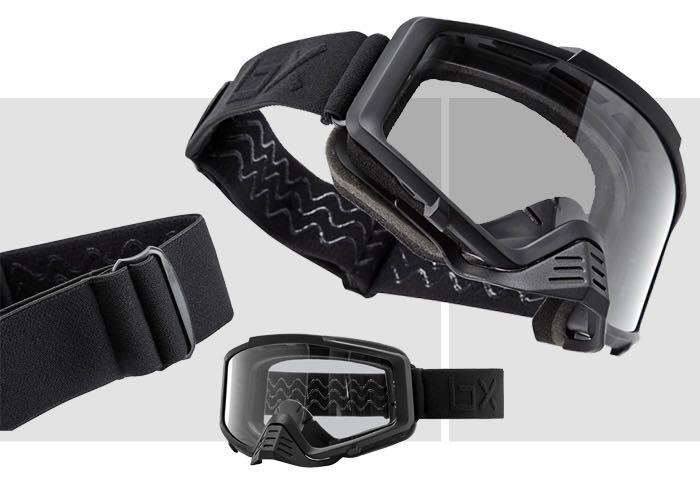 Brand X Goggles Clear, Sports Equipment, Bicycles & Parts, Parts