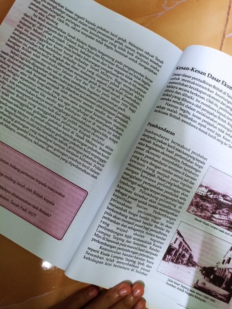 BUKU TEKS SEJARAH TINGKATAN 4, Books & Stationery, Books on Carousell