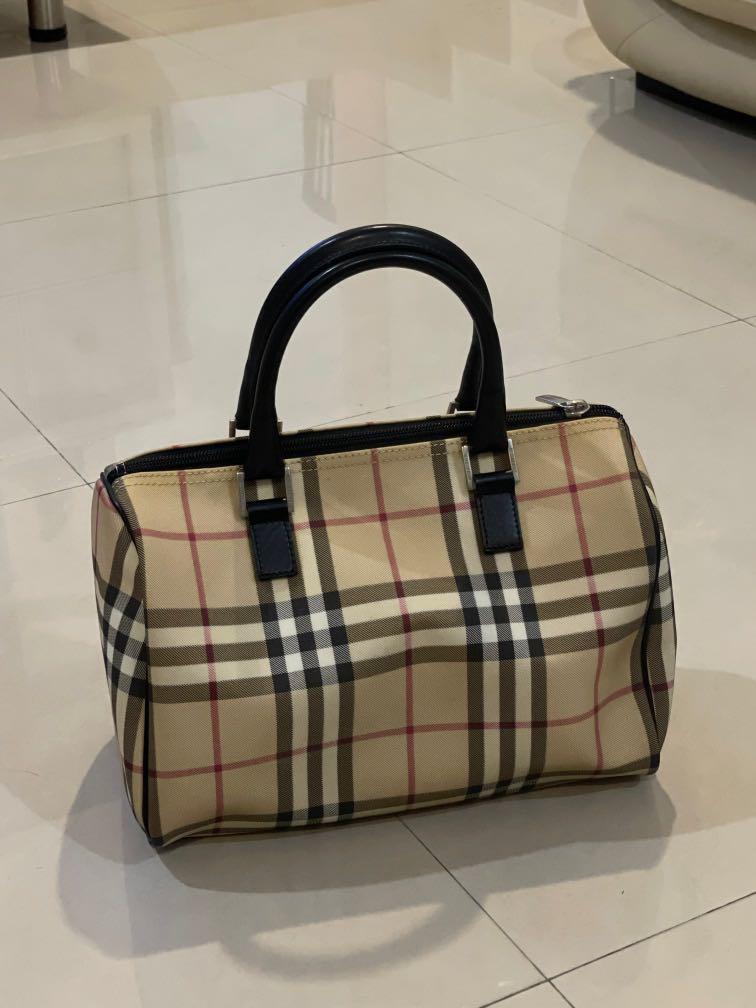 Burberry handbag (original), Luxury, Bags & Wallets on Carousell