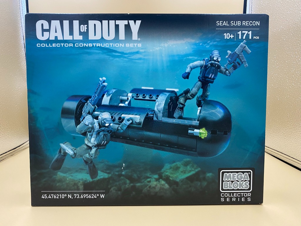 MEGA BLOKS CONSTRUX Call of Duty NIGHT OPS BLACKOUT SQUAD Collector Construction EUR 45,64 - FR