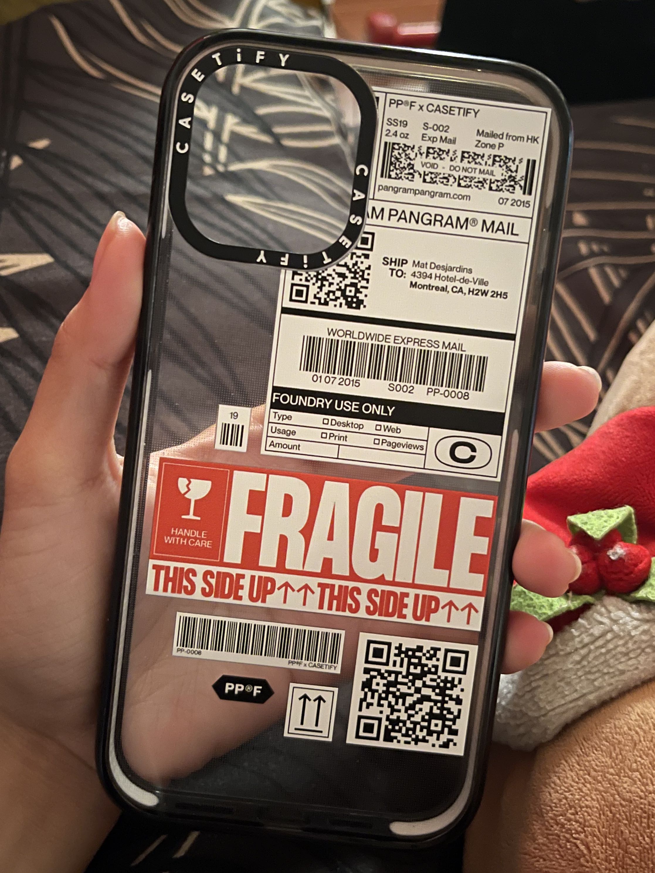 Casetify Fragile 12 Pro Max, Mobile Phones & Gadgets, Mobile & Gadget