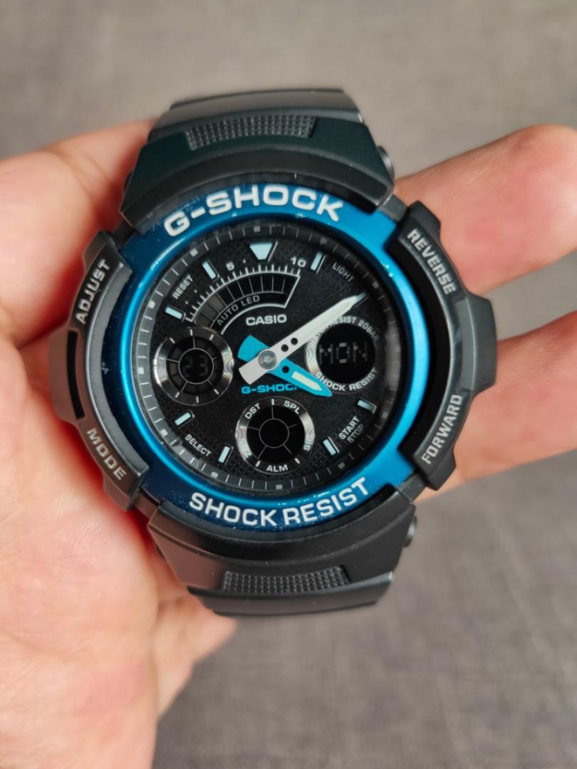 Tali jam g shock sale aw 591