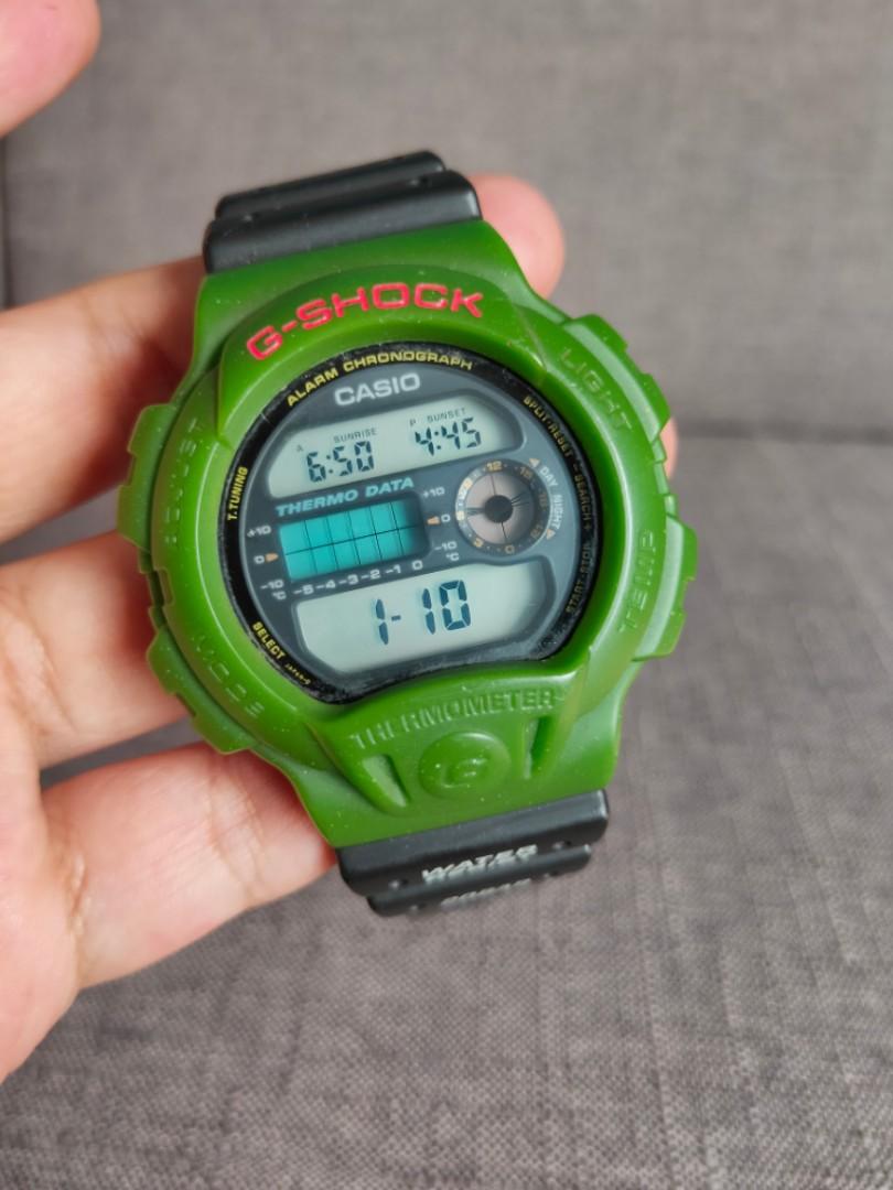 Casio G Shock DW 6100 Thermo Men s Fashion Watches Accessories