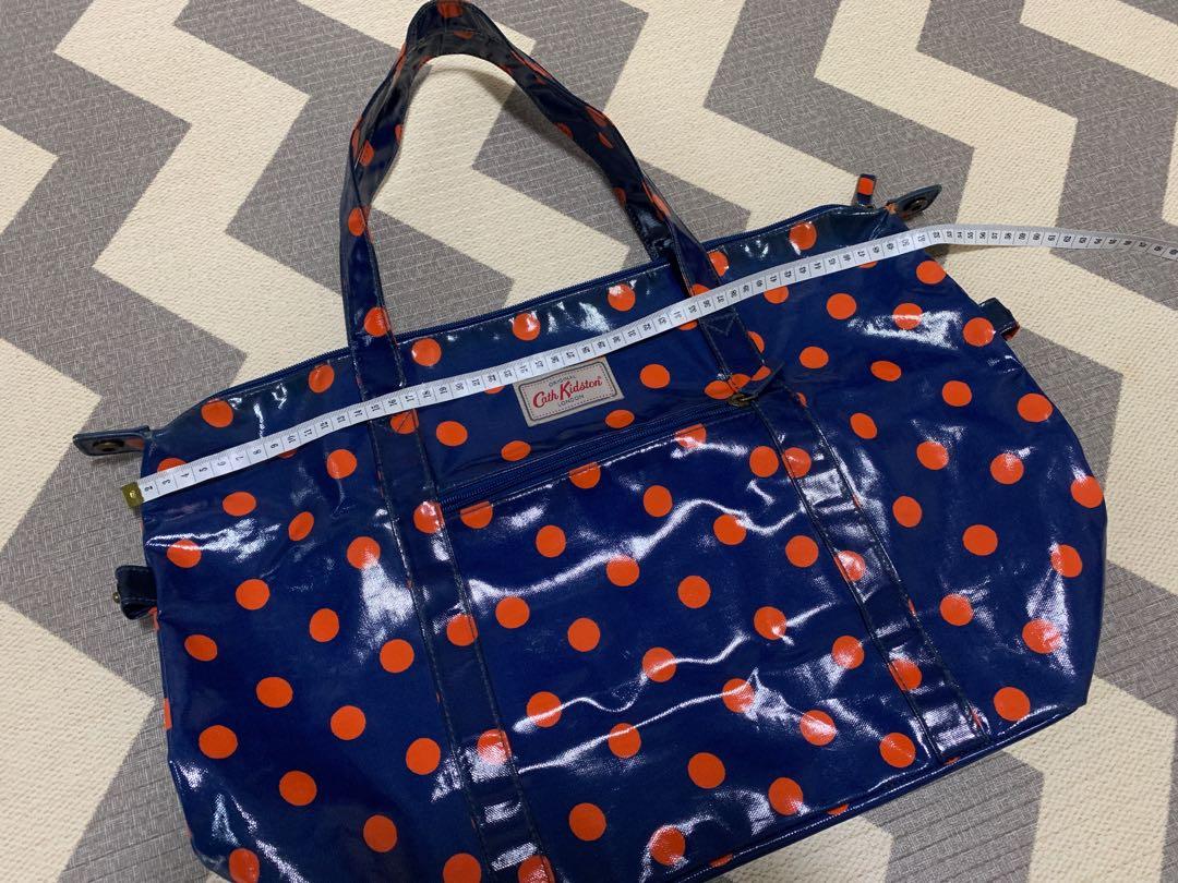 Cath Kidston PVC Polka dots tote bag Women s Fashion Bags Wallets Tote Bags on Carousell