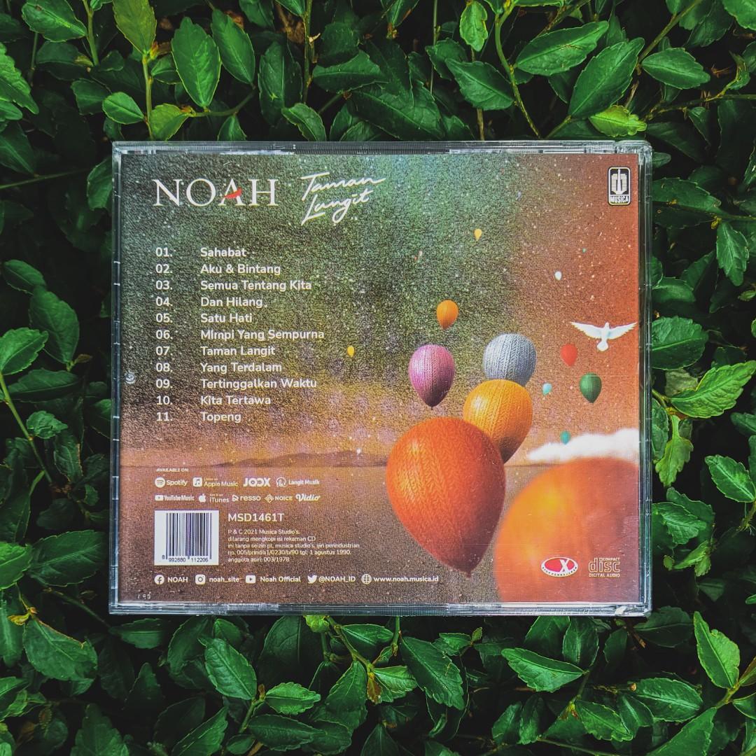 CD Noah - Taman Langit(Second Chance), Musik & Media, CD, DVD & Lainnya