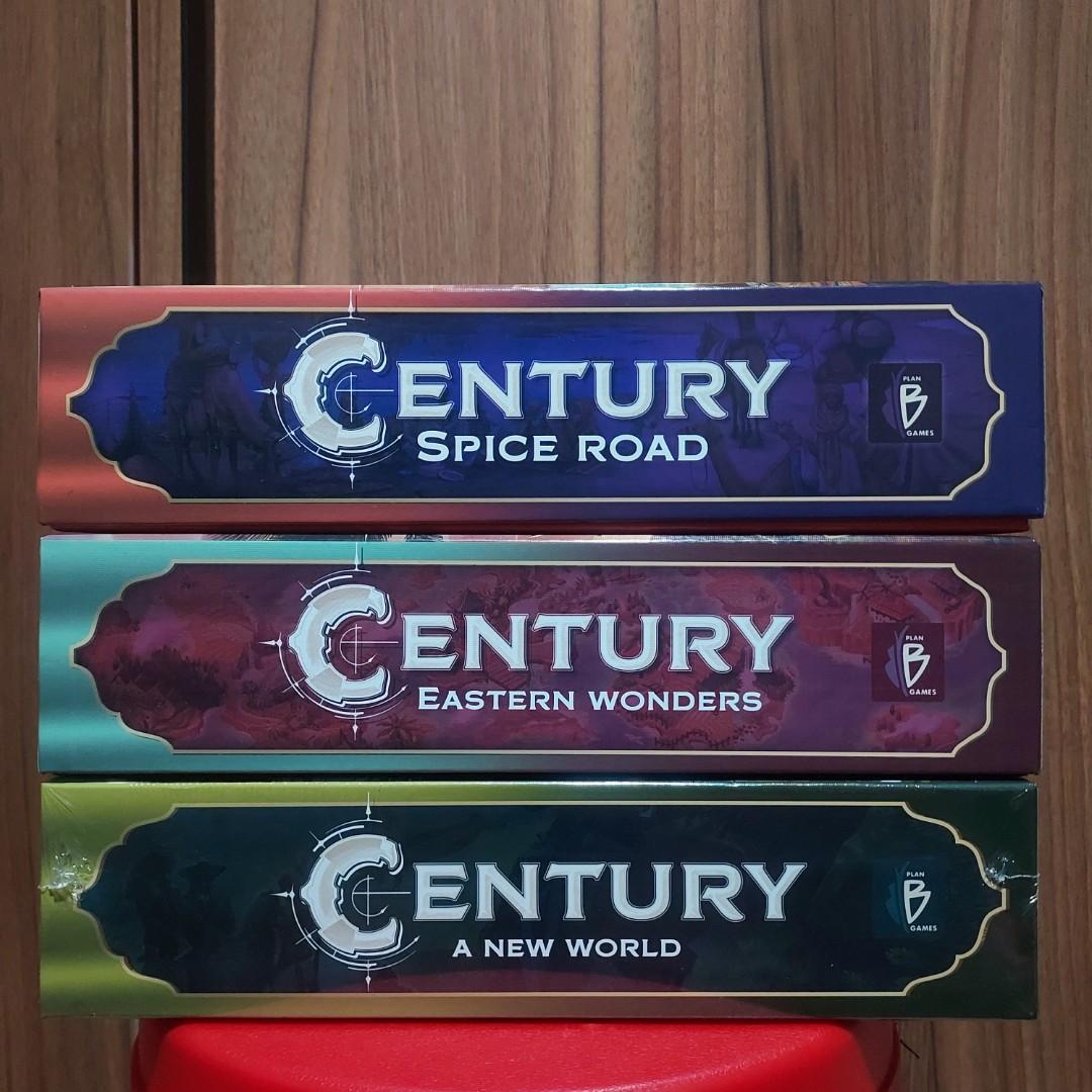 Century Board Game Triology (Spice Road, Eastern Wonders, A New World), Hobbies & Toys, Toys