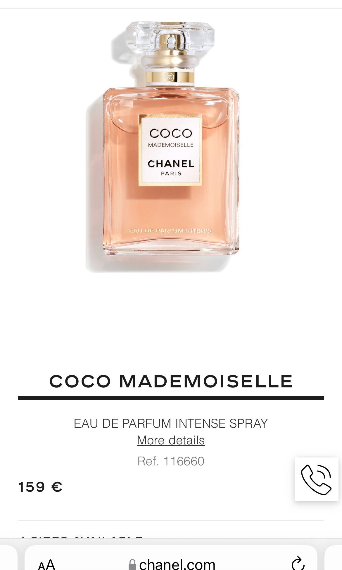 Chanel Coco Mademoiselle Eau De Parfum Intense Spray Ltd. Ed. Holiday Gift  Box, Beauty & Personal Care, Bath & Body, Body Care on Carousell