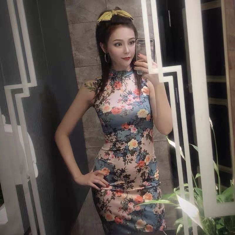 tight cheongsam
