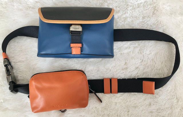 Coach rider sales double belt bag