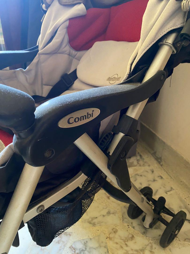 Combi Stroller + IKEA High Chair Bumper, Babies & Kids, Going Out
