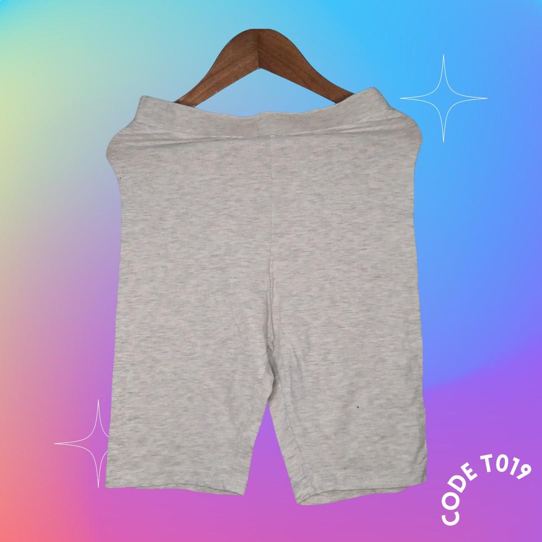 Cotton on grey biker shorts, Women's 