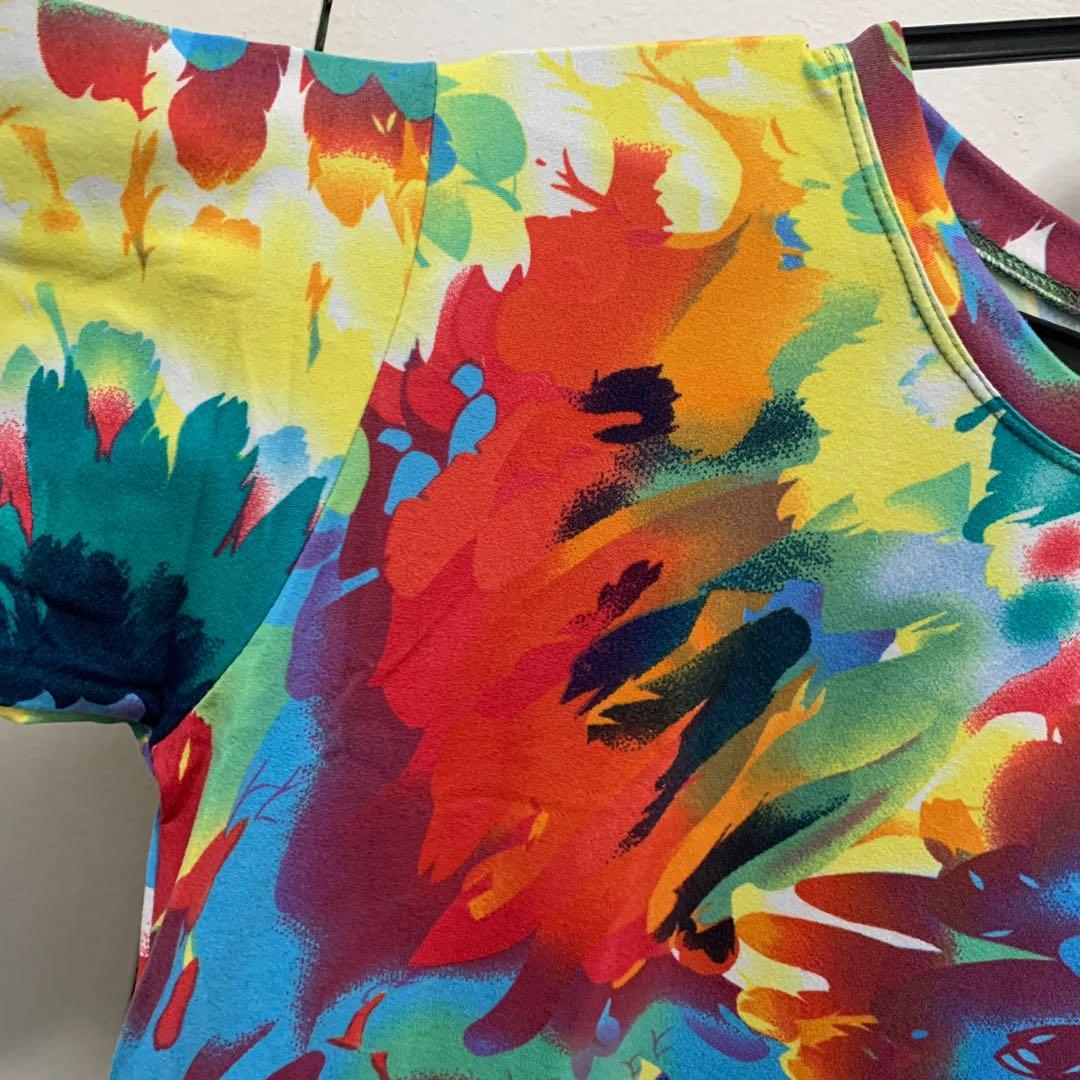 CUTE COLORFUL DRESS (Category: Dresses) located in Pasay City. Submitted by cy12_ (Listing ID 1137483614, Image 2). Description: -Used once or twice ata -best fit for semi large to large - cotton na stretchable sarap sa balat ng tela malambot hehe -ganda pang gala or pang office -get nyo na mga sis!.