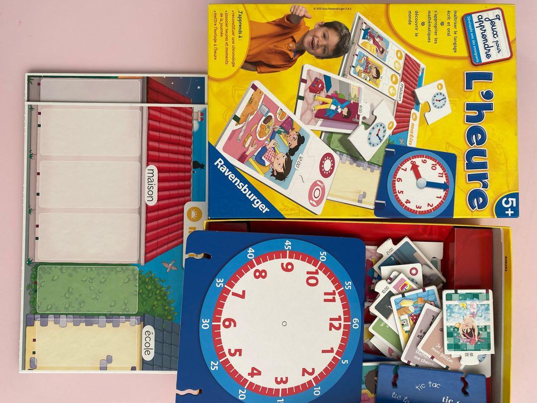 Educational Board Games in French, Hobbies & Toys, Toys & Games on Carousell