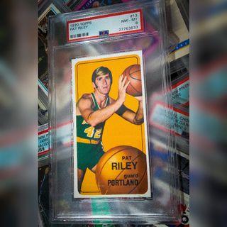 [Extremely Rare] 1970 Topps Pat Riley PSA Near Mint 8