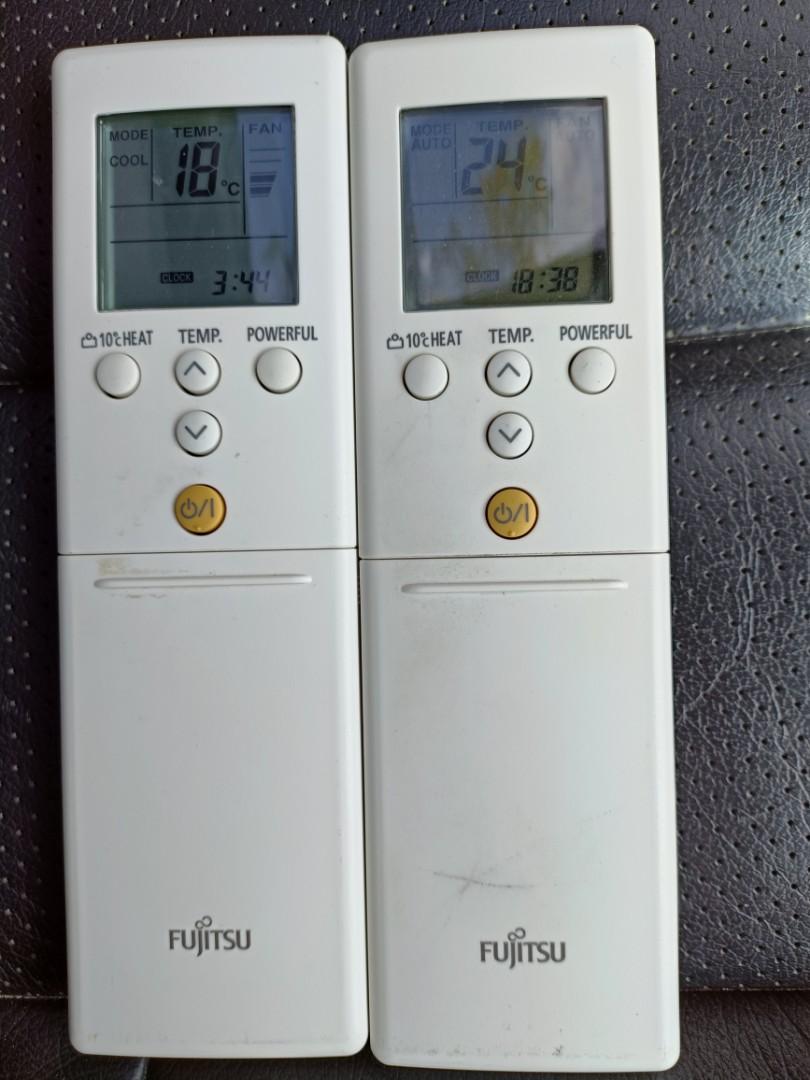 Fujitsu aircon remote control, TV & Home Appliances, Air Conditioners