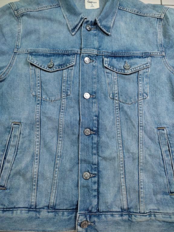 VINTAGE DENIM JACKET GAP ©️RN54023 /CA17897, Men's Fashion, Tops & Sets,  Tshirts & Polo Shirts on Carousell