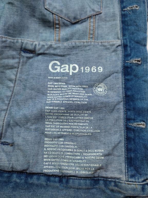 Gap 1969 store denim jacket mens
