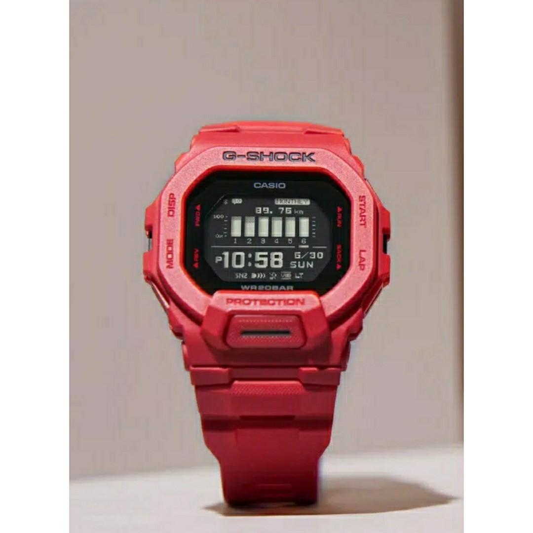G shock g cheap lide red