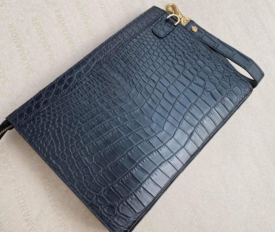 Genuine Alligator leather Clutch