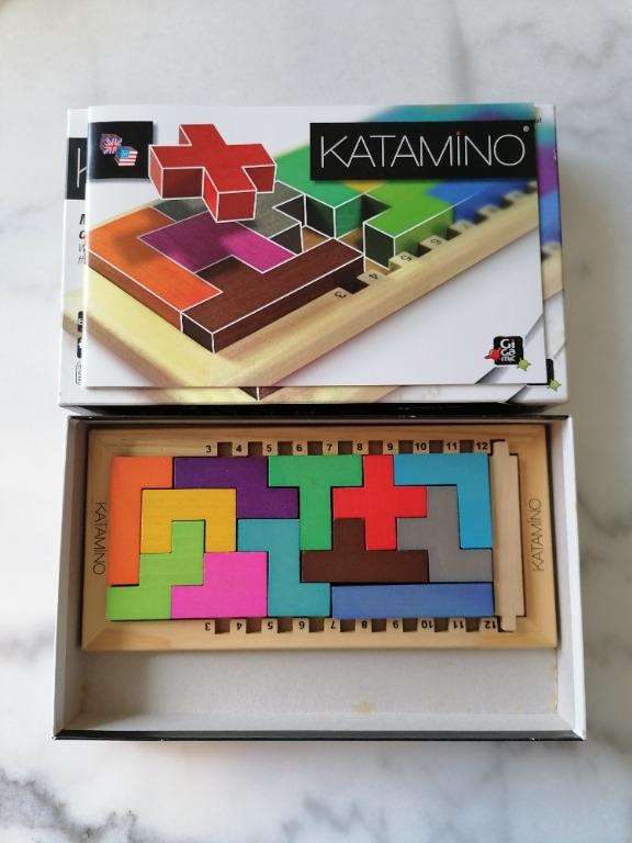 500 Puzzles in 1 for sale online Gigamic Katamino 3d Geometric Wood Puzzle Block Game 