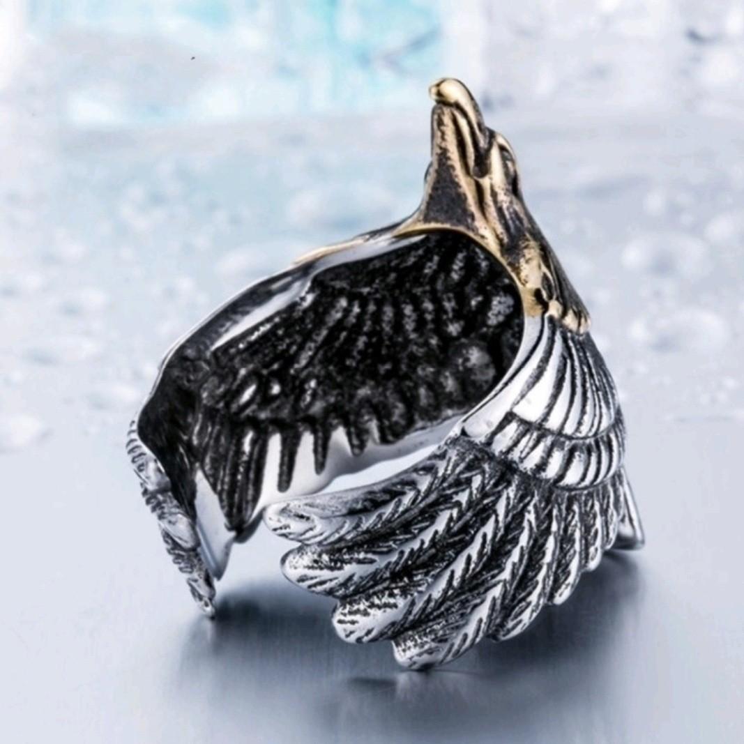 Gold on sale eagle rings