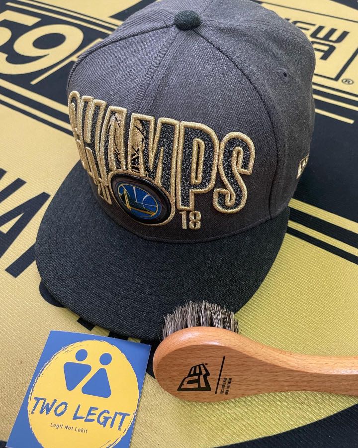  New Era Golden State Warriors 2018 NBA Finals Champions Locker  Room Snapback Hat : Sports & Outdoors