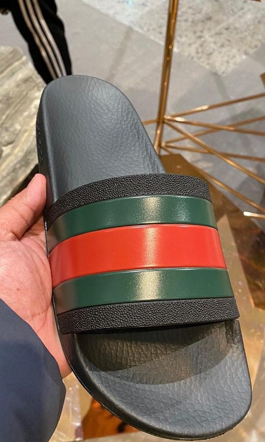 Gucci Slides Mens, Men's Fashion, Footwear, Sneakers on Carousell