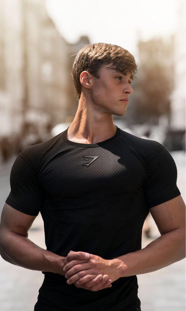 Gymshark, Shirts, Gymshark Onyx Imperial V3 Hoodie With Long Sleeves M