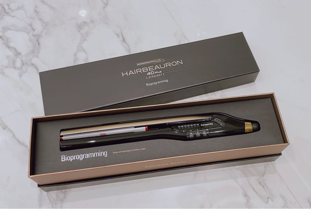 HairBeauron bioprogramming 4D plus straight hair clip 美版, 美容