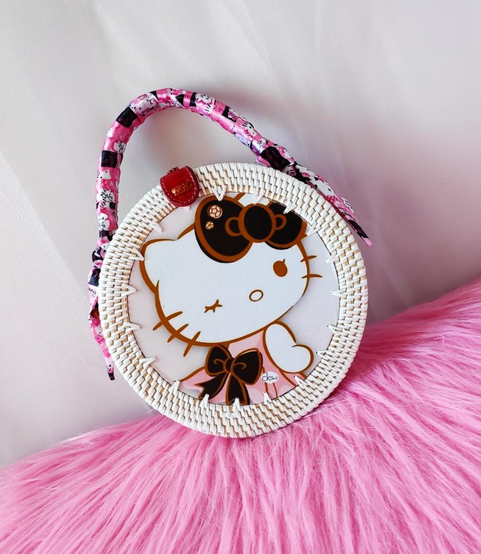 Hello kitty discount rattan bag