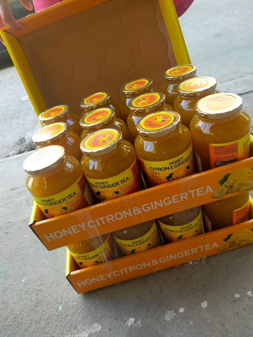 Honey Citron Ginger tea 1kl per jar 🍯 (Category: Fresh Produce) located in Paranaque City. Submitted by musttryshop_08 (Listing ID 1137616102, Image 2). Description: Honey Citron Ginger tea 1kl per jar 🍯 Tamang tama po 2 sa panahon ntin ngayon. Lalo na Kung nakakaramdam ng mga ito.. 🤧 Sipon / Cold 🤒 Lagnat 😷 Ubo / Sore throat Nakakalessen po sya kati ng lalamunan. 🍵hot water lang I add ready to drink na. Masarap pa lasa. I'm sure kayang kay
