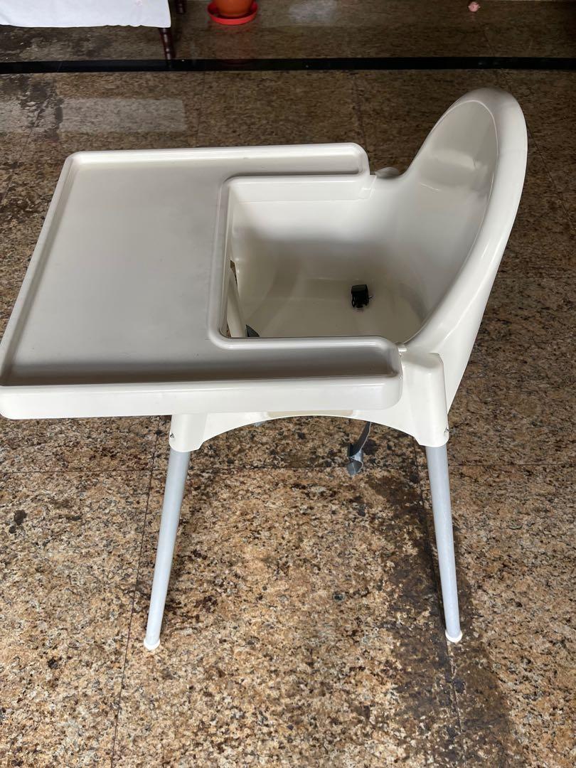 Ikea High Chair with table, Babies & Kids, Baby Nursery & Kids