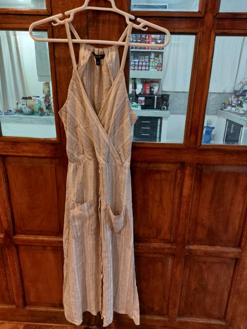 Indigo rein linen dress sales