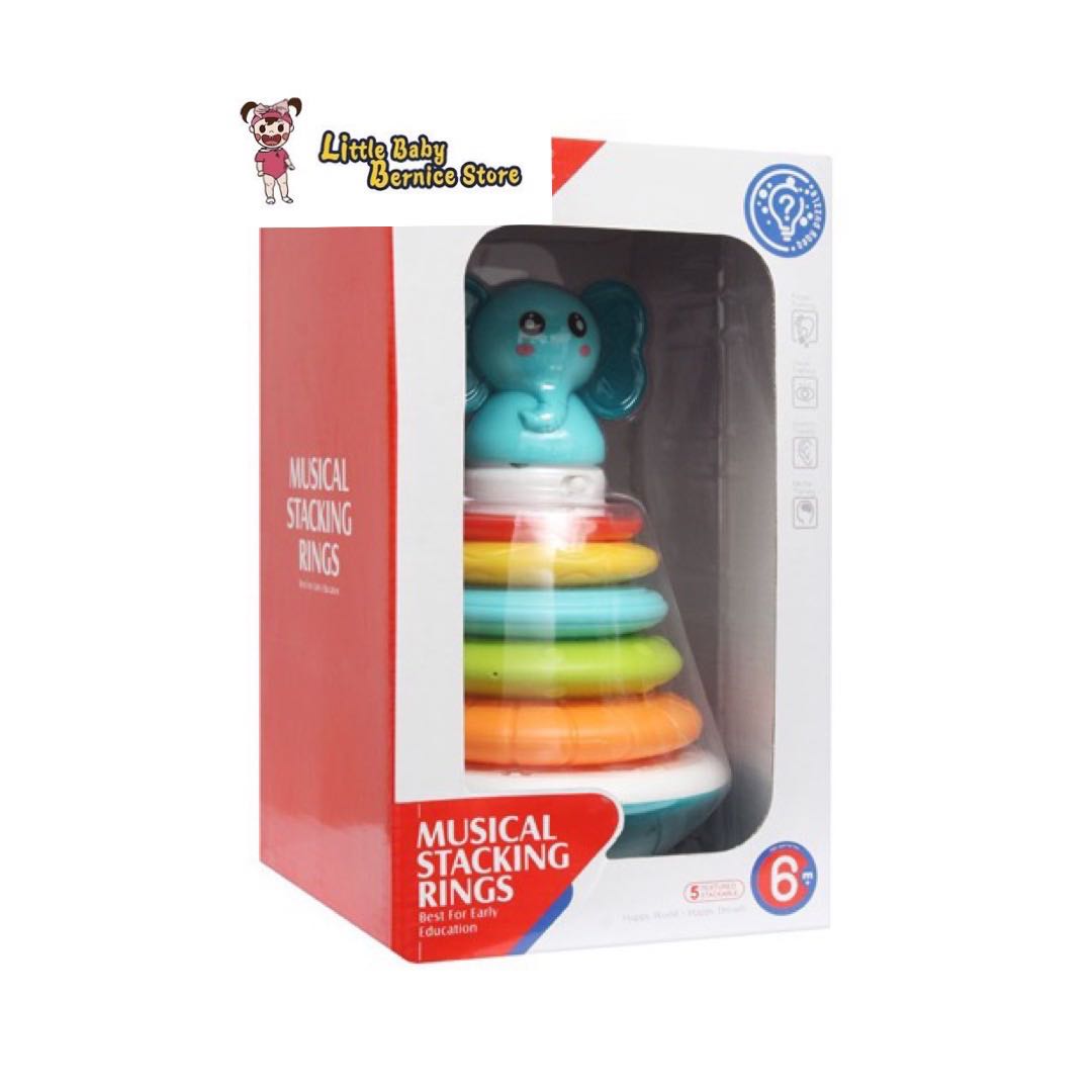 Musical stacking 2025 rings toy