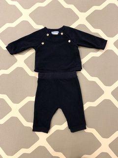Jacadi Baby 6m Fleece Set