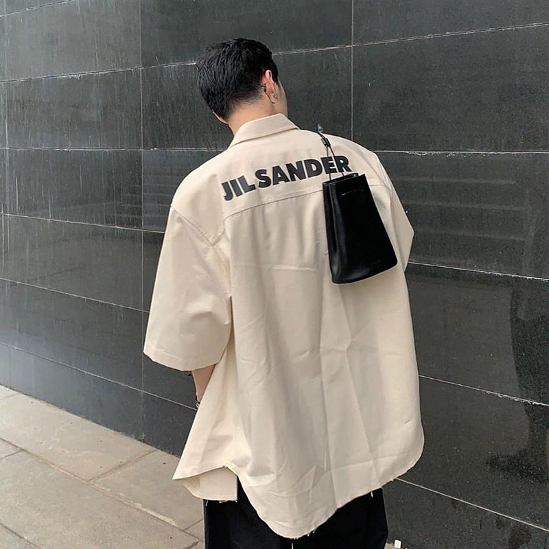 Jil sander canvas shirt clearance