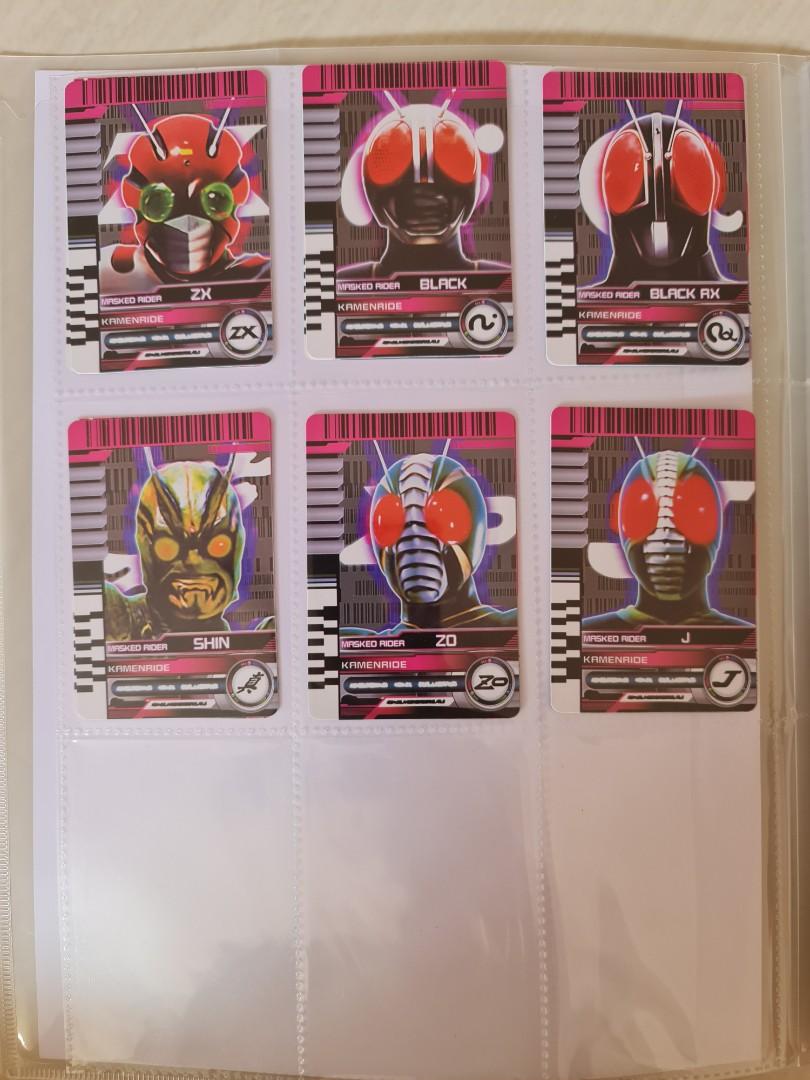 Kamen/Masked Rider Decade Showa Rider Cards, Hobbies & Toys, Toys ...