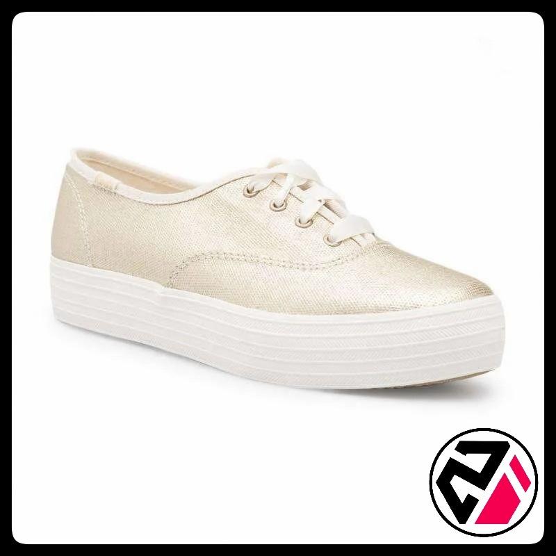 Keds KDZ WF58975 Triple Matte Brushed Metallic Sepatu Wanita