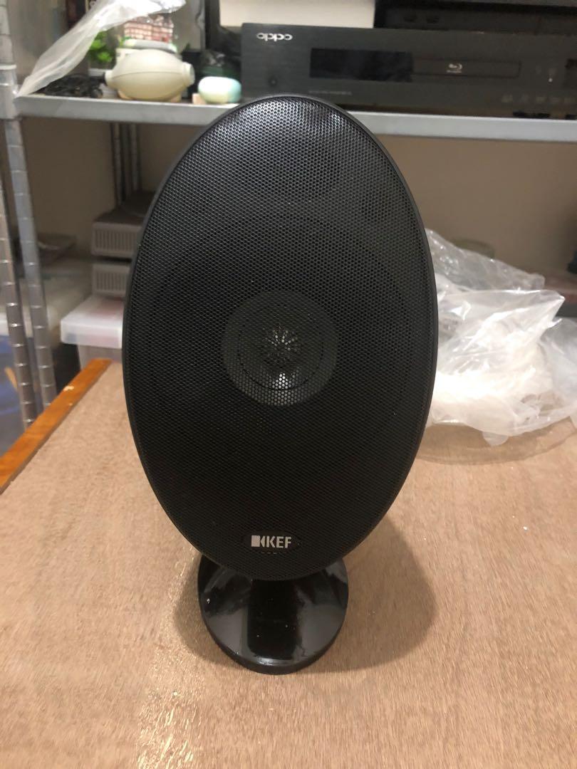 KEF E301 Egg Speaker 黑色, 音響器材, Soundbar、揚聲器、藍牙喇叭、耳擴 Carousell