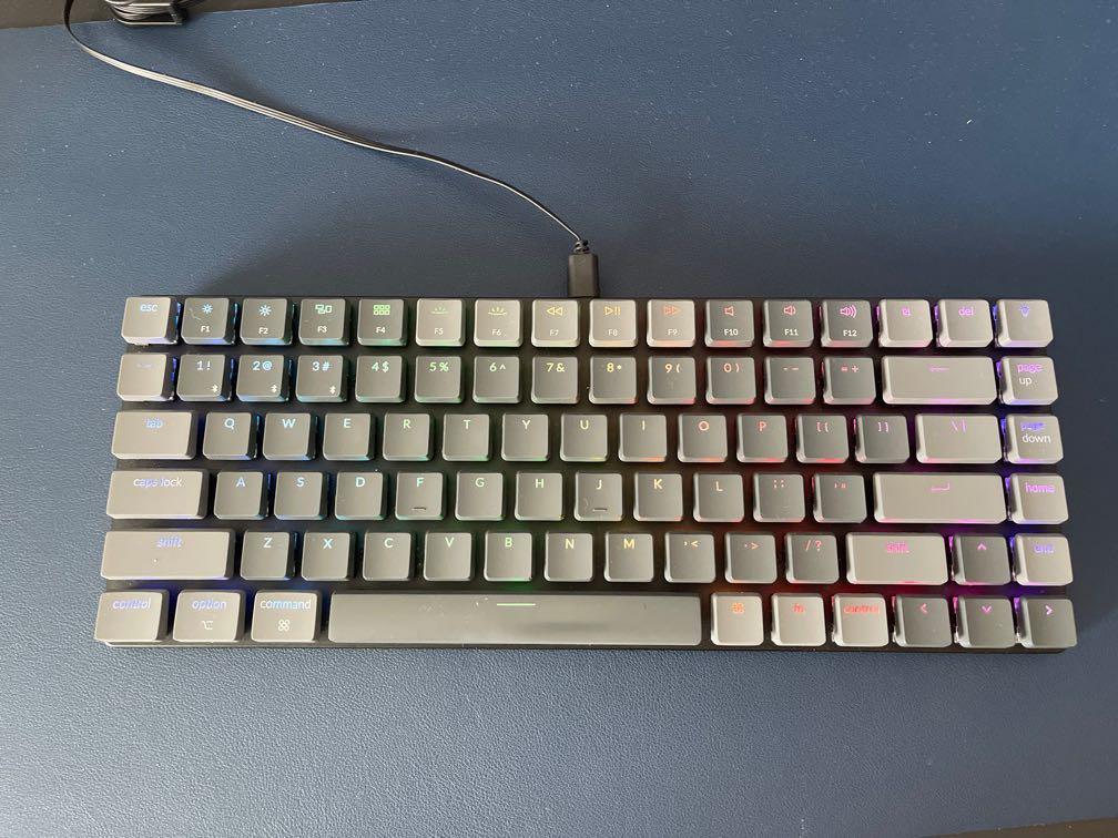 Keychron k3 optical black switch rgb, Computers & Tech, Parts