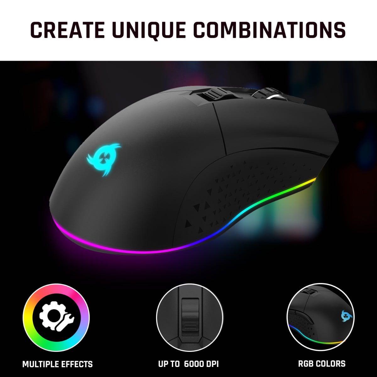 KLIM Blaze Wireless Gaming Mouse RGB, Computers & Tech, Parts &  Accessories, Mouse & Mousepads on Carousell