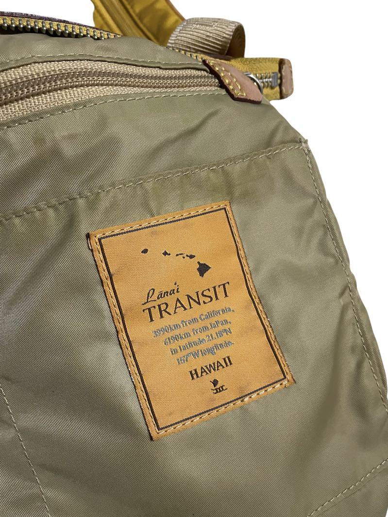 LANAI TRANSIT HAWAII NYLON LEATHER SLING BAG, Men's Fashion, Bags