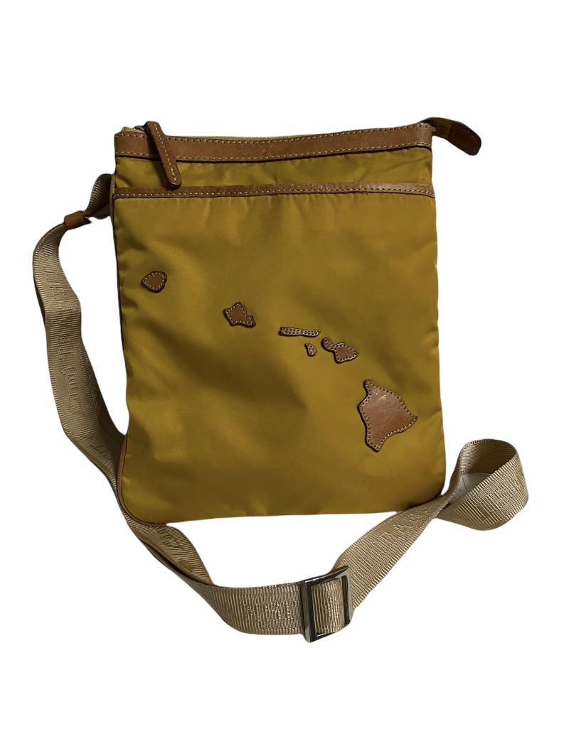 LANAI TRANSIT HAWAII NYLON LEATHER SLING BAG, Men's Fashion, Bags