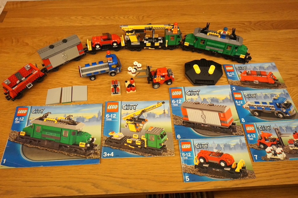 Lego 7898 cargo train deluxe store