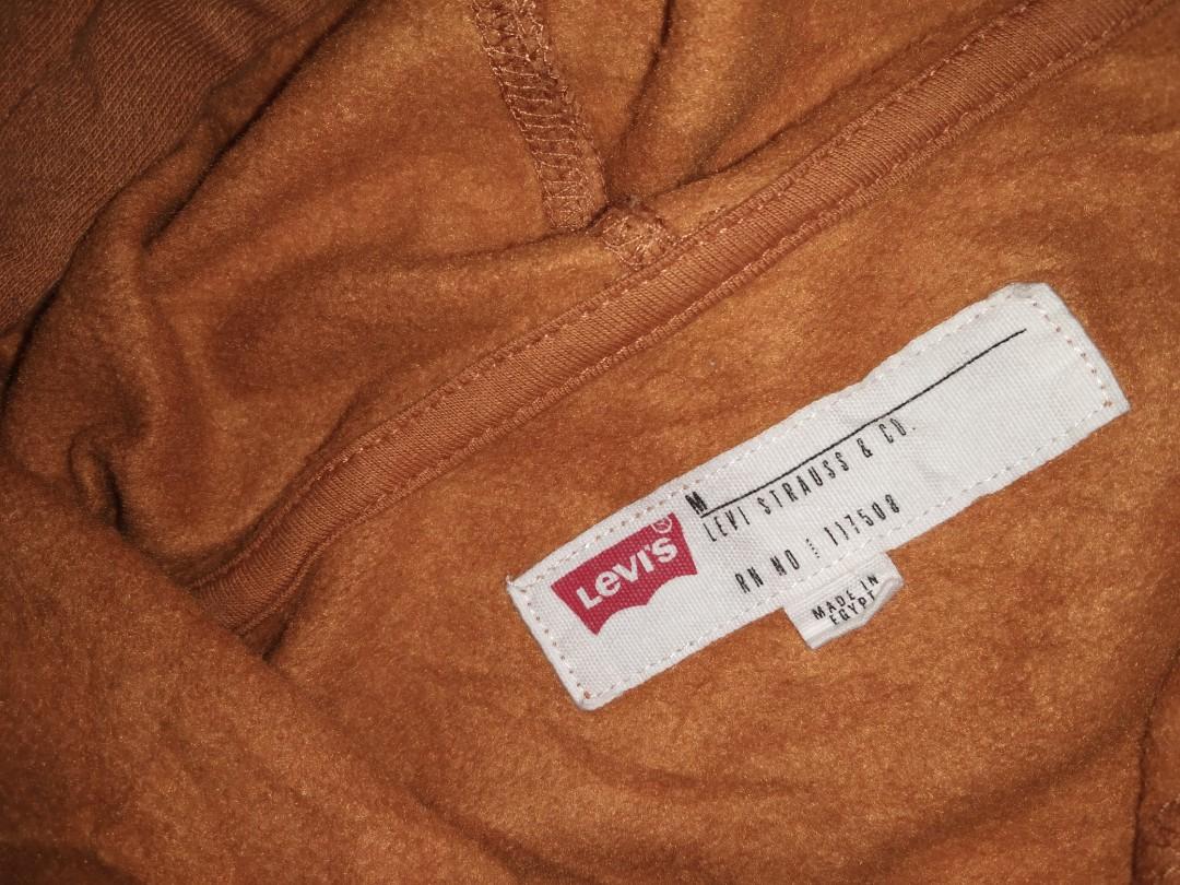 Levi's Mustards Hoodie's, Men's Fashion, Coats, Jackets and Outerwear