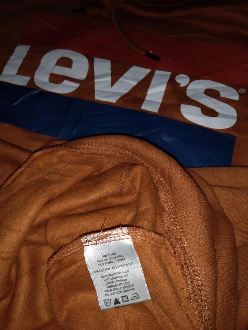 Levi's Mustards Hoodie's, Men's Fashion, Coats, Jackets and Outerwear