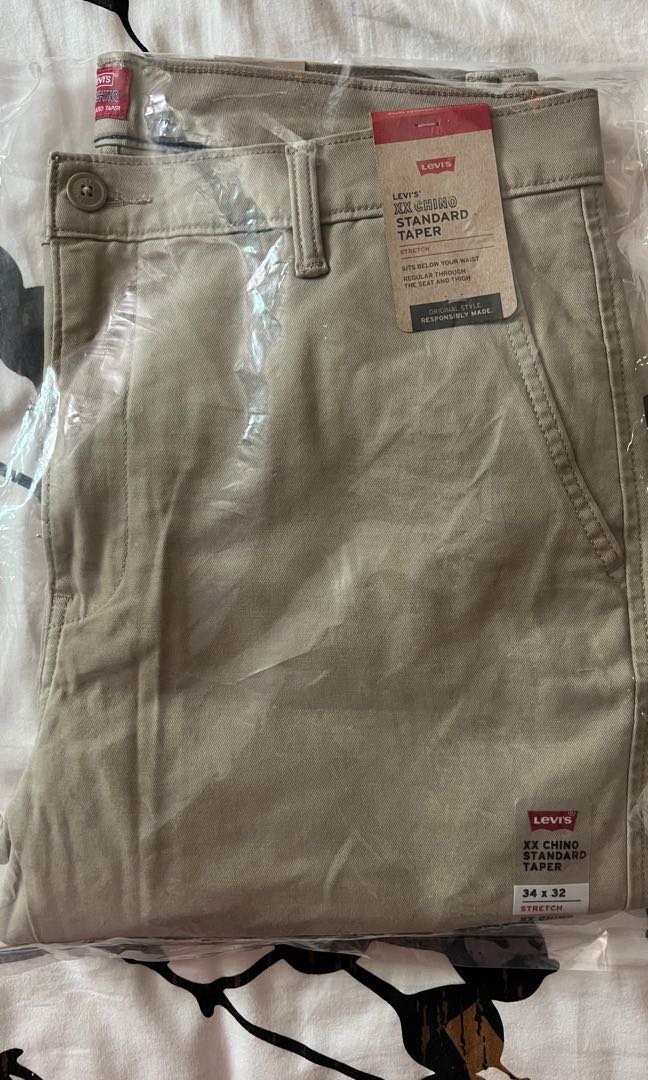 LEVI'S XX CHINO STANDARD TAPER, Men's Fashion, Bottoms, Chinos on Carousell